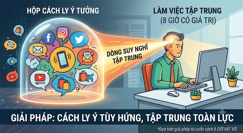 Hãy để các ý tưởng lóe lên trong đầu ở xa ta.