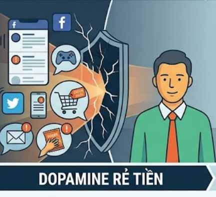 Làm sao để cai nghiện dopamin rẻ tiền?