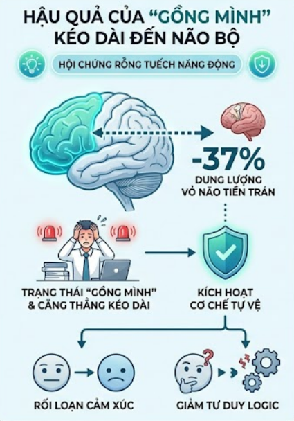 Hậu quả của việc gồng m&igrave;nh qu&aacute; sức