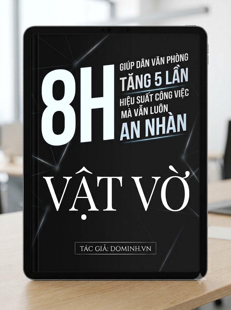 Bìa sách 8H Vật Vờ